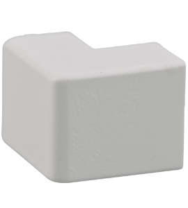 Buitenhoekstuk kabelgoot wit 20x10mm RAL 9010 Canalit 914944 (per zakje)