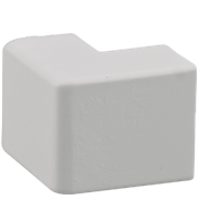 Buitenhoekstuk kabelgoot wit 20x10mm RAL 9010 Canalit 914944 (per zakje) - thumbnail