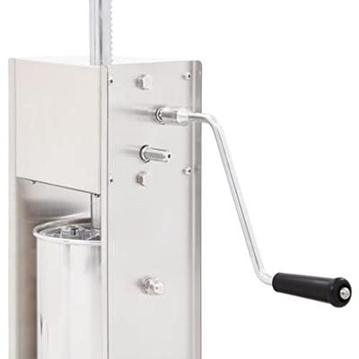 Worstenvuller handmatig 3 L roestvrij staal zilverkleurig Worstenvuller handmatig 3 L roestvrij staal zilverkleurig