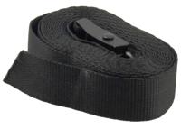 Ivana 55459 spanband met gesp 300 cm zwart - thumbnail