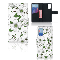 Samsung Galaxy A32 4G Hoesje Dogwood Flowers - thumbnail