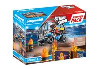 Playmobil® stuntshow 70820 starterpack quad met vuurhelling - thumbnail