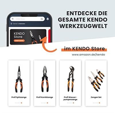 Kendo Kendo mini tangen - set van 5 precisie tangen