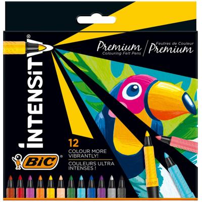 BIC intensity viltstiften luxe box, 12st.