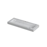INK Pitch Wastafel Keramische Slab Centraal met Drain en Front en Side Skirts 1 Kraangat - 1200x450x90 mm - Statuario Glans - thumbnail