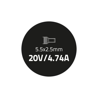 Qoltec 50099.90W netvoeding & inverter Binnen Zwart