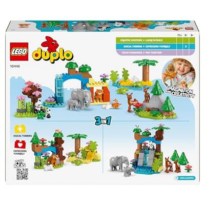 LEGO DUPLO 3-in-1 families van wilde dieren 10446 - thumbnail