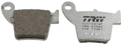 TRW remblokken "mcb 730 brake pad mcb 730 ec organic