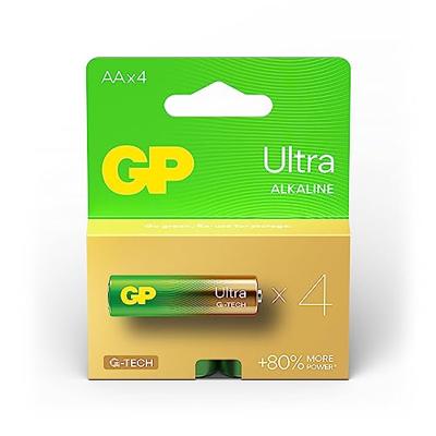 GP Ultra AA batterij (penlite) Alkaline 1.5 V 4 stuk(s) GP Ultra AA batterij (penlite) Alkaline 1.5 V 4 stuk(s)