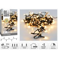 Kerstverlichting 80LED extra warm wit - thumbnail
