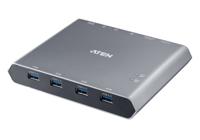 ATEN US3311 KVM-switch DisplayPort Afstandsbediening, USB 3840 x 2160 Pixel - thumbnail