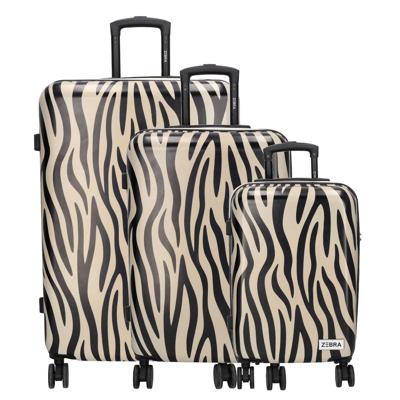 Zebra trends travel koffer 20-24-28 inch-zebra print