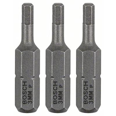Bosch Accessories Inbus-bit 3 mm Extra hard C 6.3 3 stuk(s)