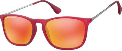 Zonnebril montana met rood glas rood