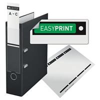 Leitz Dubbele ordner 1012 2 x DIN A5 liggend Rugbreedte: 75 mm Blauw 4 beugels 10120035 - thumbnail