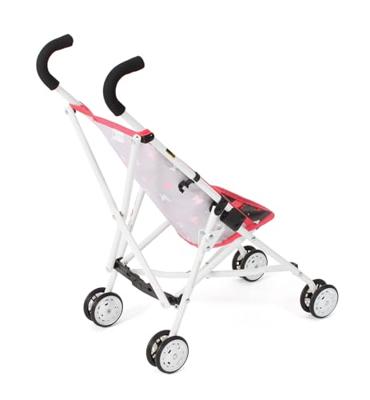 Mini-Poppenbuggy Roma - Vlinders Koraal