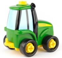 Tomy tractor Buddy Johnny junior 12 cm groen/geel 8-delig - thumbnail