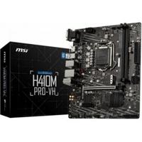 MSI H410M PRO-VH moederbord LGA 1200 Micro ATX Intel H410 - thumbnail