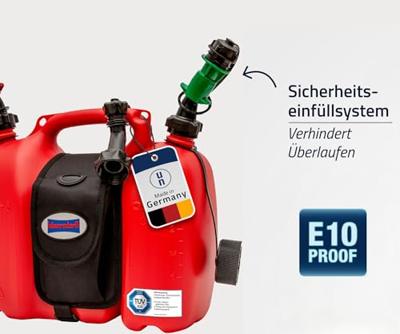 Hunersdorff Veiligheidsvulsysteem | voor kettingolie zwart/groen | 1 stuk - 819801 - 819801