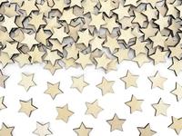 Houten Confetti Sterren (50st) - thumbnail