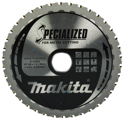 Makita Accessoires Cirkelzaagblad Staal | Specialized 185x30x1,4 38T 0g - E-14283 E-14283 Makita Accessoires Cirkelzaagblad Staal | Specialized 185x30x1,4 38T 0g - E-14283 E-14283