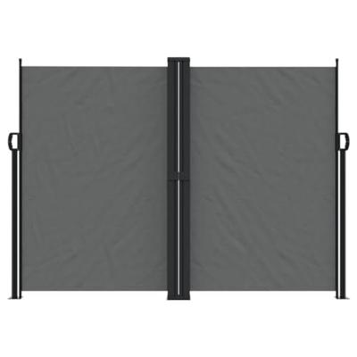 VidaXL Windscherm uittrekbaar 180x1000 cm antracietkleurig VidaXL Windscherm uittrekbaar 180x1000 cm antracietkleurig