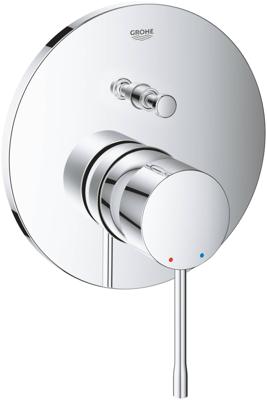 Grohe Essence Badmengkraan Afbouwdeel 2-Weg Chroom Grohe Essence Badmengkraan Afbouwdeel 2-Weg Chroom