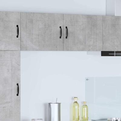 Keukenkast aan de muur Beton Grijs 50 x 31 x 40 cm Bewerkt hout Keukenkast aan de muur Beton Grijs 50 x 31 x 40 cm Bewerkt hout