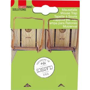 Swissinno Holz-Classic, 2er Pack Muizenval 2 stuk(s)