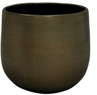 Pot Esra shiny green D15 H13 Ter Steege - Ter steege - thumbnail