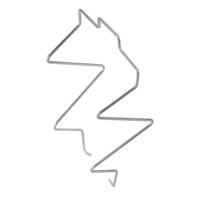 Weidmüller DRR CLIP M Beugelhouder 10 stuk(s) - thumbnail