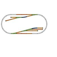 H0 Piko A-rails 55330 Uitbreidingsset Set D 205 cm 1 set(s) - thumbnail