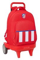 Schoolrugzak met Wielen Atlético Madrid Rood 33 x 45 x 22 cm - thumbnail