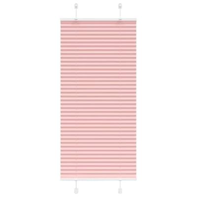 Pliss rolgordijn 60x100 cm stofbreedte 59,4 cm polyester roze