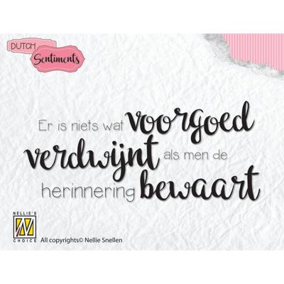 Nellie's Choice • clear stamps dutch sentiments voorgoed