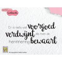Nellie's Choice • clear stamps dutch sentiments voorgoed - thumbnail