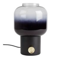 Zuiver Tafellamp 'Moody' Glas, kleur Zwart - thumbnail