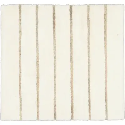 Cawö CAWÖ Home Keerbare Badmat Balance Gestreept 1008 33 natur 60x60