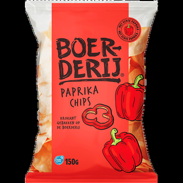 Boerderij Chips Paprika 150 g bij Jumbo