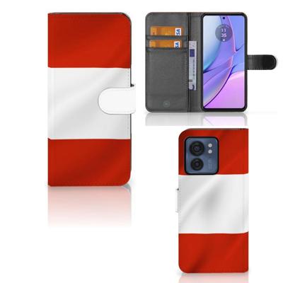 Motorola Edge 40 | Bookstyle Case | Oostenrijk | Portemonnee hoesje