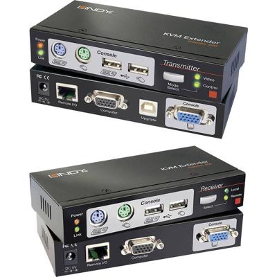 LINDY LINDY Cat.5 KVM Extender Combo 300 KVM-extender via netwerkkabel RJ45 300 m LINDY LINDY Cat.5 KVM Extender Combo 300 KVM-extender via netwerkkabel RJ45 300 m