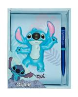 Lobbes Squishy notitieboek stitch met pen - thumbnail