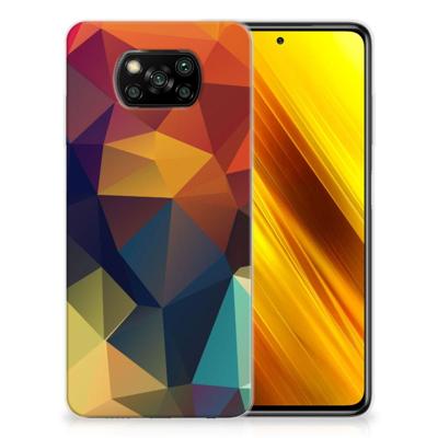 Xiaomi Poco X3 | Poco X3 Pro | TPU Hoesje | Polygon Color