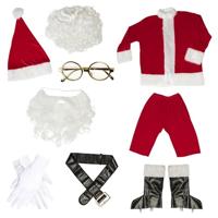 Kerstman S. Claus Kostuum Professional 10-delig (L/XL) - thumbnail