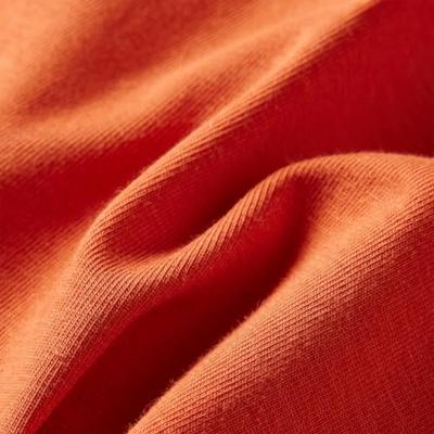 Kindershirt met lange mouwen bloemenprint 116 oranjebruin Kindershirt met lange mouwen bloemenprint 116 oranjebruin