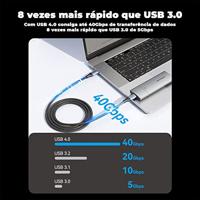 USB-kabel Vention TAVHF 1 m - thumbnail