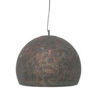 Freelight Hanglamp Fori Ø 45 cm bruin zwart - thumbnail