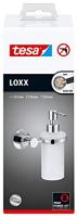 tesa LOXX 40281-00000-00 Zeepdispenser 200 ml Chroom (glanzend), Wit (gesatineerd) - thumbnail