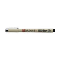Fineliner sakura pigma graphic 1 1.0mm zwart - thumbnail