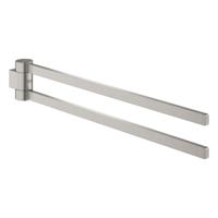 Handdoekhouder GROHE Selection Dubbel Draaibaar Supersteel - thumbnail